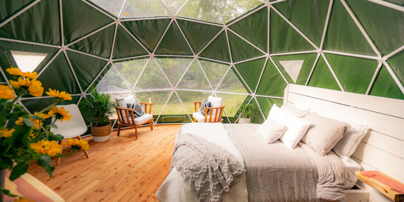 WV Glamping Domes