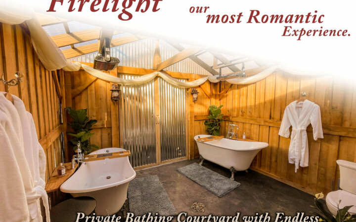 Glamping Clawfoot Soaking Tubs