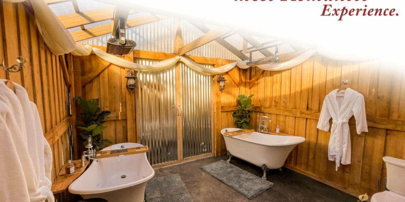 Glamping Clawfoot Soaking Tubs