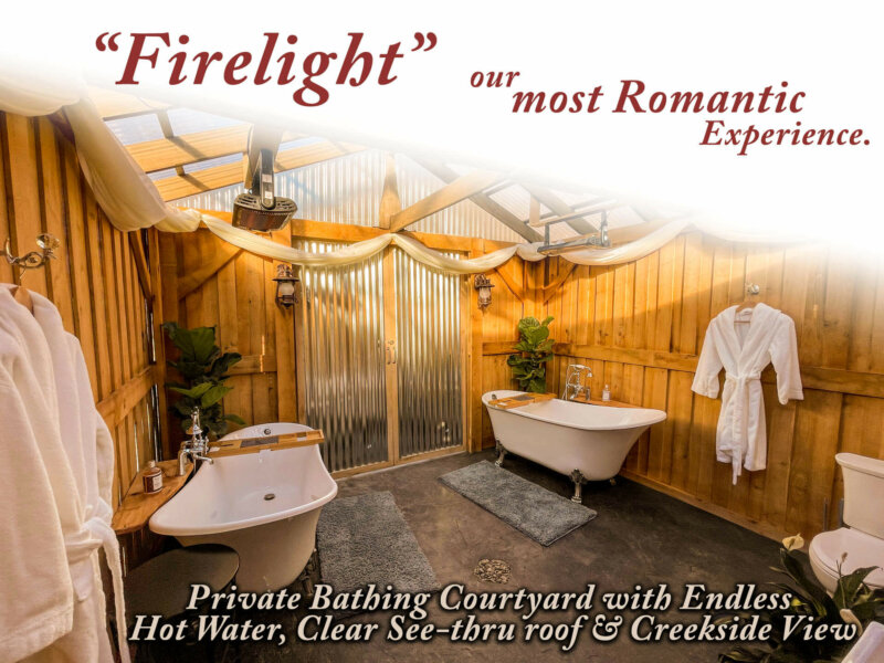 Glamping Clawfoot Soaking Tubs