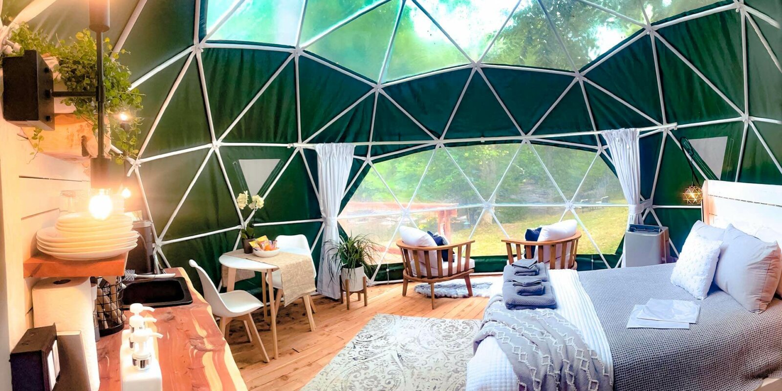 Glamping Domes in WV