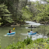 Kayaking WV Glamping Domes