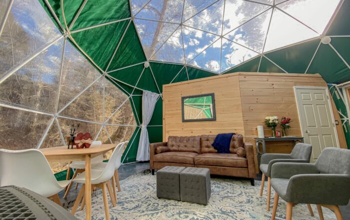 The Manor Glamping Dome for large groups